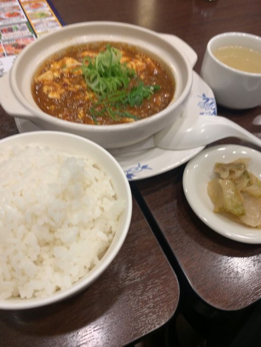 本格四川麻婆豆腐定食