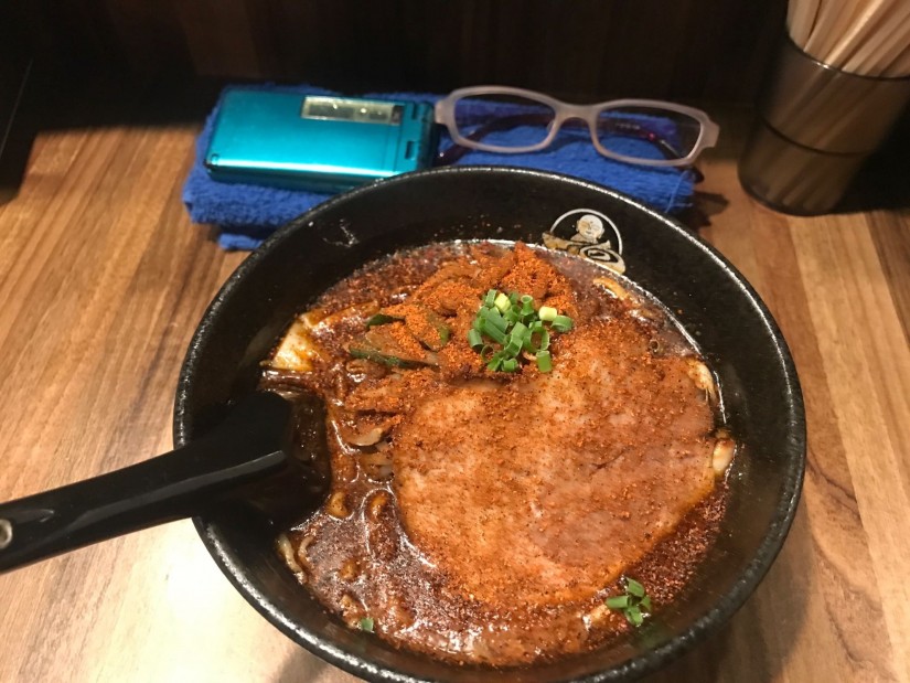 辛焦がし味噌たん麺 天辛