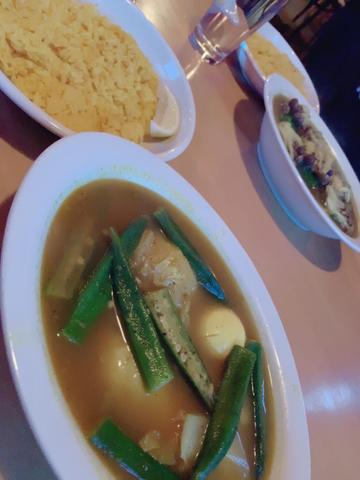 チキンポテオクラジョル 辛口