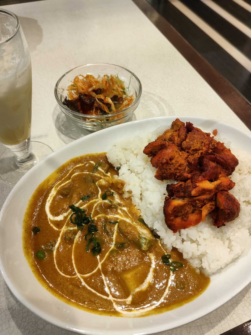 カツカレープレート 激辛