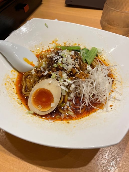 汁なし坦々麺 激辛 ノーマル、普通、中辛、大辛