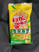 おおしおの いかの姿あげ レモスコ味 すっぱ辛い