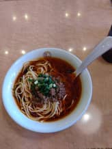 小担々麺 少し辛く