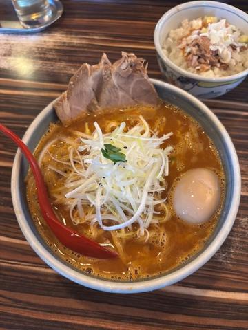 海の辛味噌そば 辛増し