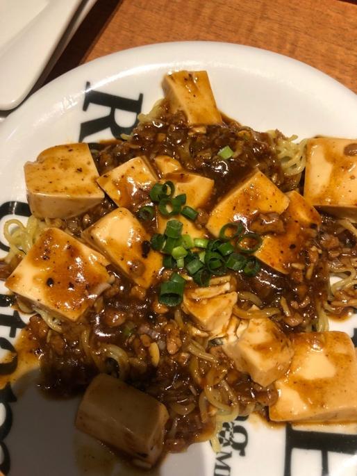 麻婆豆腐焼きそば