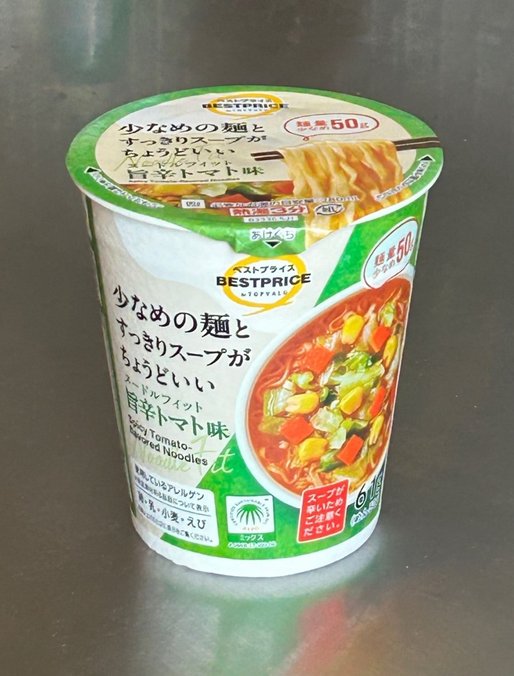 ヌードルフィット 旨辛トマト味