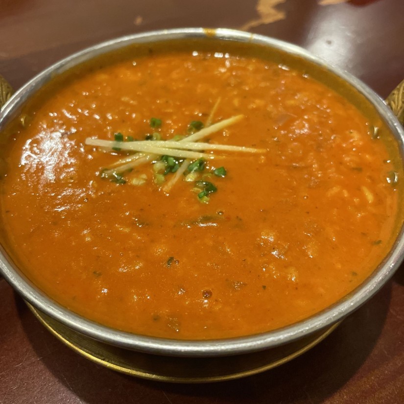 ランチセット(ダル辛:8+プレーンナン)