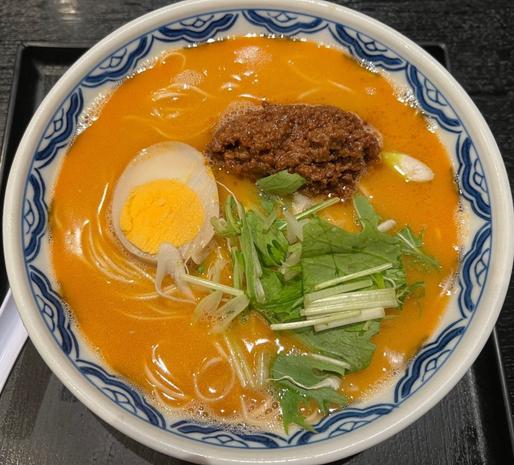 辛味噌ラーメン肉味噌盛