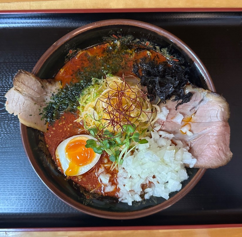味噌納豆ラーメン 閻魔