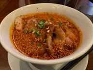 排骨坦々麺 中華っぽい辛さ