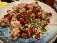 鳥唐揚げの唐辛子炒め