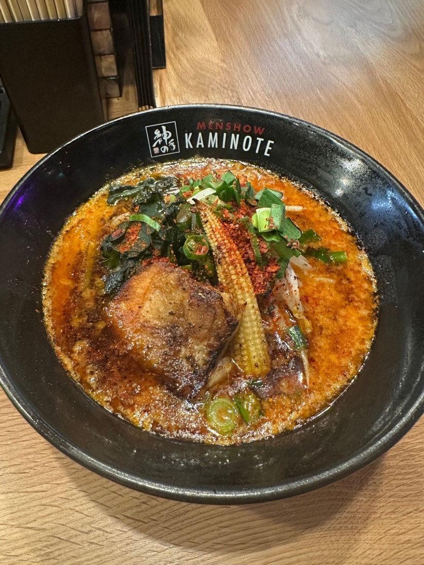 辛味噌火炎ラーメン 辛さ痺れ普通
