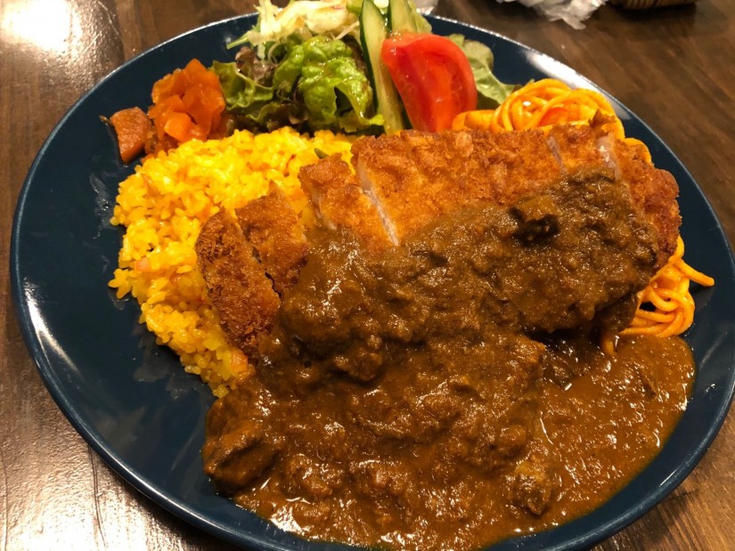 激辛トルコライス 1辛 (辛さアップ可能)