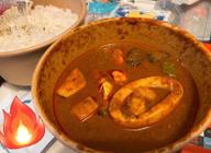 シーフードと季節の野菜のカレー 7辛