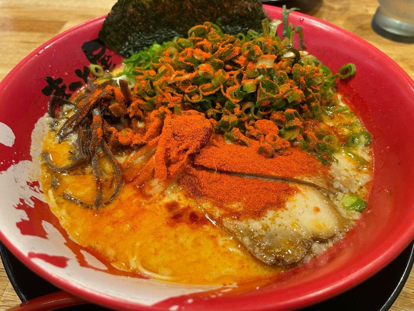 青ねぎ赤辛牛じゃんラーメン 大辛