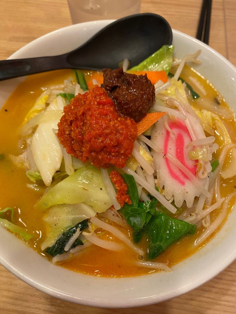 辛味噌タンメン 5辛