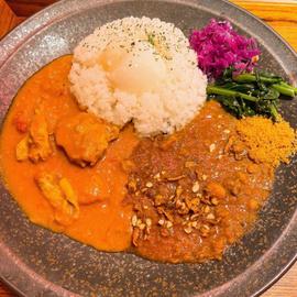 チキンカリー&キーマカリー