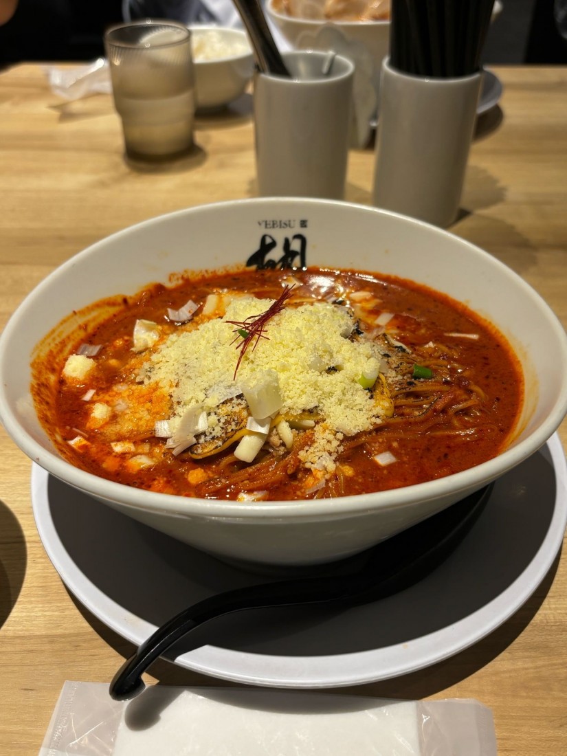 チーズ坦々麺 爆辛