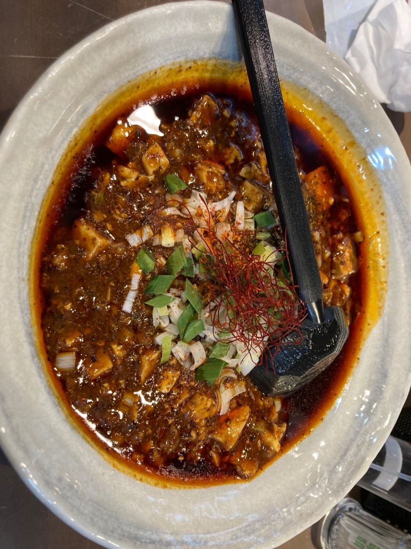 麻婆麺   辛さ増し痺れ普通