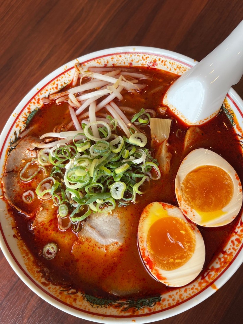 辛みそ 味玉ラーメン 辛さ2倍