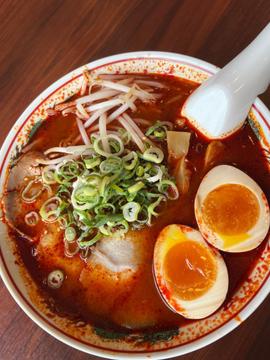 辛みそ 味玉ラーメン 辛さ2倍