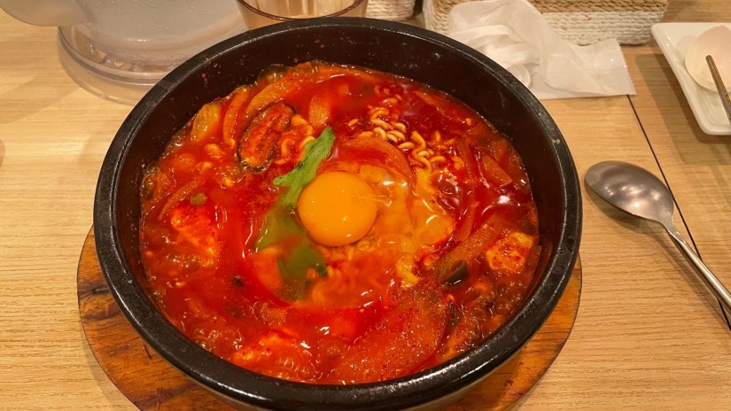 チーズラーメンスンドゥブ 5辛