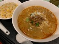 坦々麺+炒飯