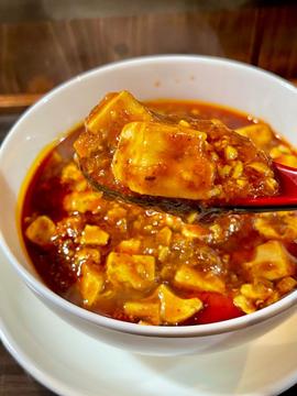 麻婆豆腐(単品) 辛めでお願いしますと言う