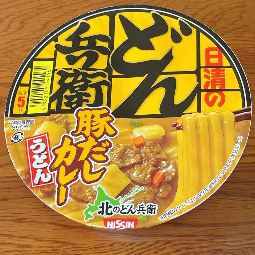 北のどん兵衛　豚だしカレーうどん