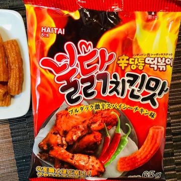 辛ダンドン®トッポッキ味スナック ブルダック激辛スパイシーチキン味