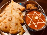 チーズナンセット（バターチキンカレー） スーパー激辛