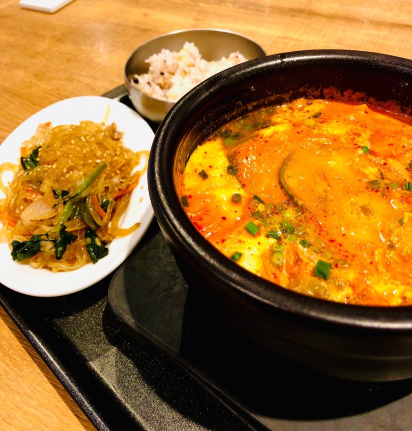 スンドゥブ 3段階の1番辛いもの