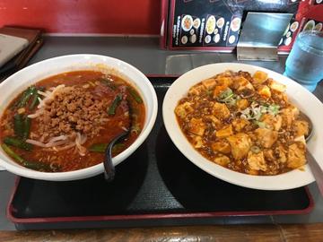 台湾スパイシー麺＋麻婆飯