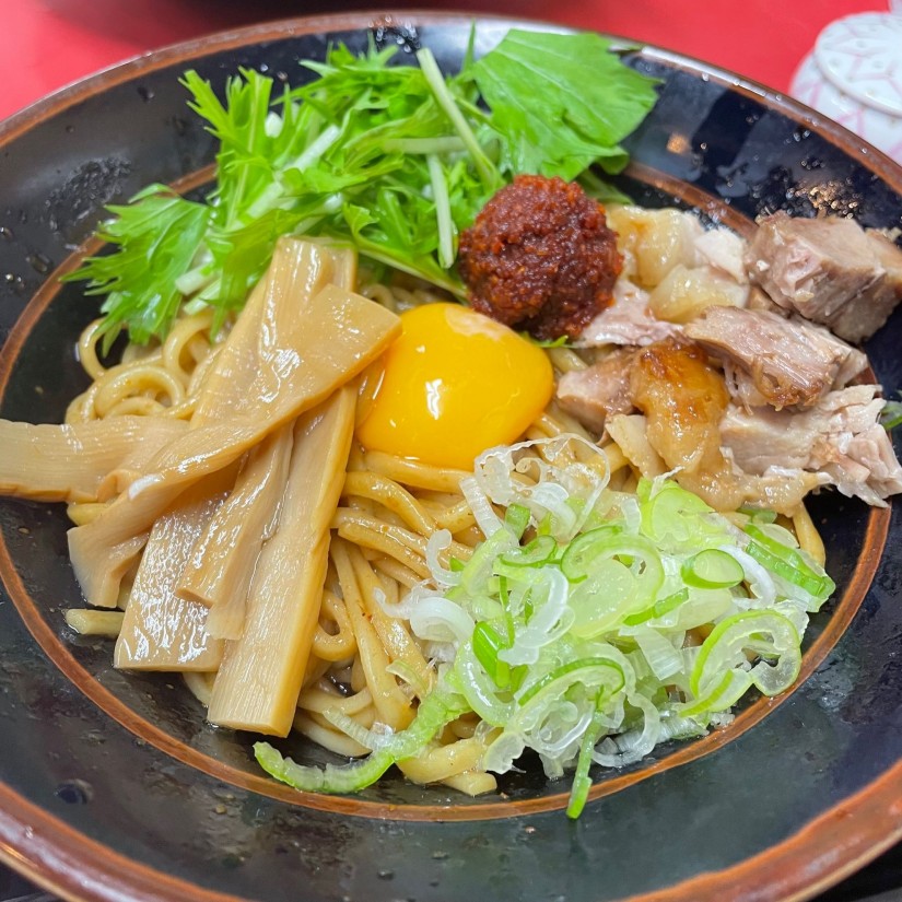 丸子家特製 辛まぜそば