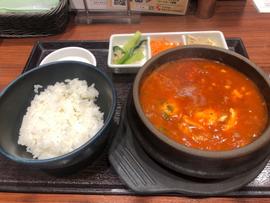牡蠣純豆腐(塩スープ) 6辛ウルトラホット(辛さMAX)
