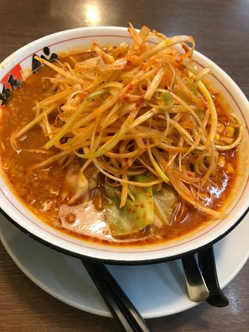 辛味ネギらーめん 七代 シビレ辛味＋1 MAX！火が出る辛さ