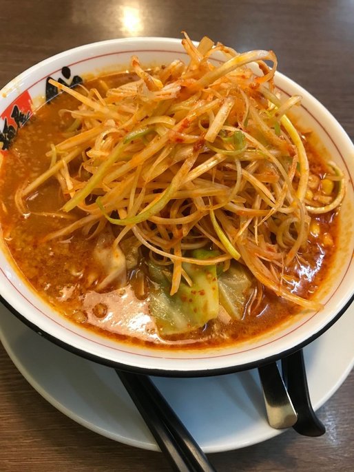 辛味ネギらーめん 七代 シビレ辛味＋1 MAX！火が出る辛さ