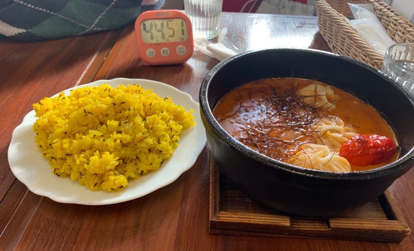 ナラカカレーライスセット 激辛