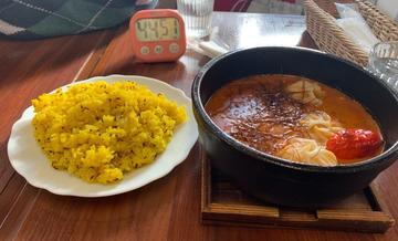 ナラカカレーライスセット 激辛