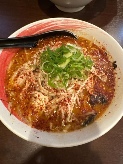 激辛 唐辛子、ハバネロ入ってます。スープは完飲できました。