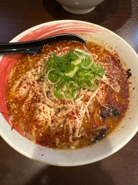 激辛 唐辛子、ハバネロ入ってます。スープは完飲できました。