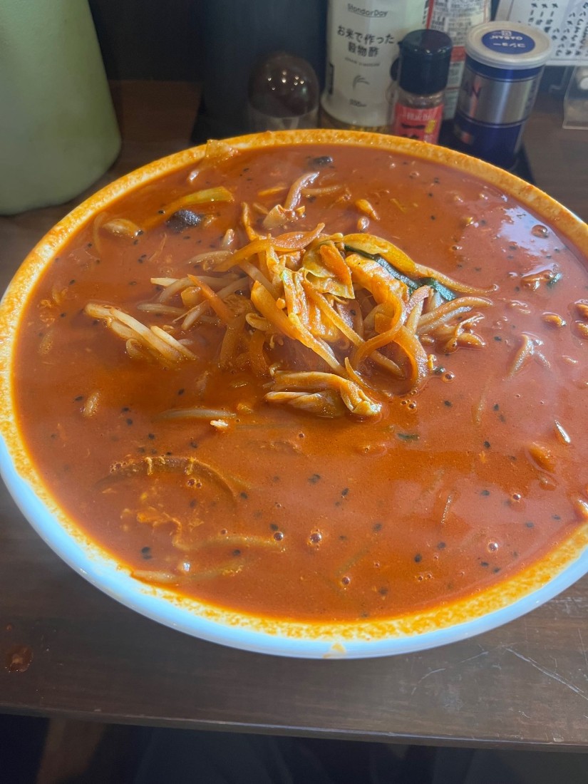 辛うまみそラーメン あの世行き