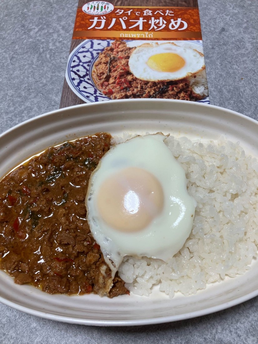 タイで食べたガパオ炒め