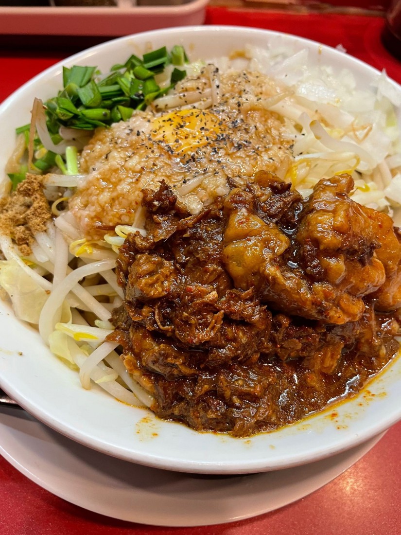 豚辛まぜそば 2辛