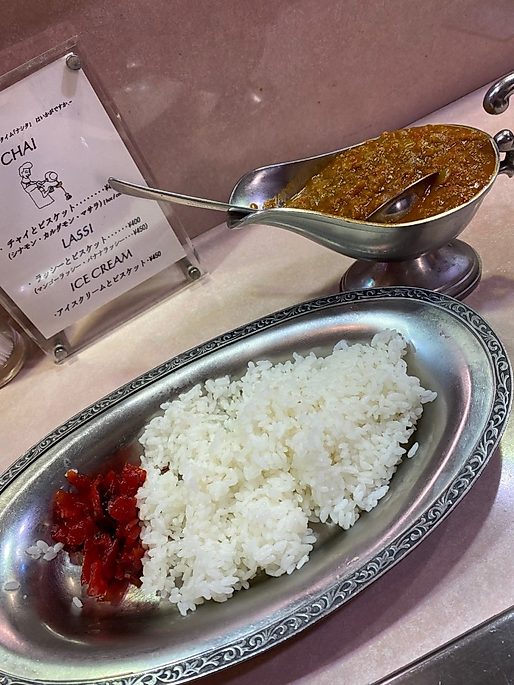 インドカレーとご飯 激辛(20-40倍)
