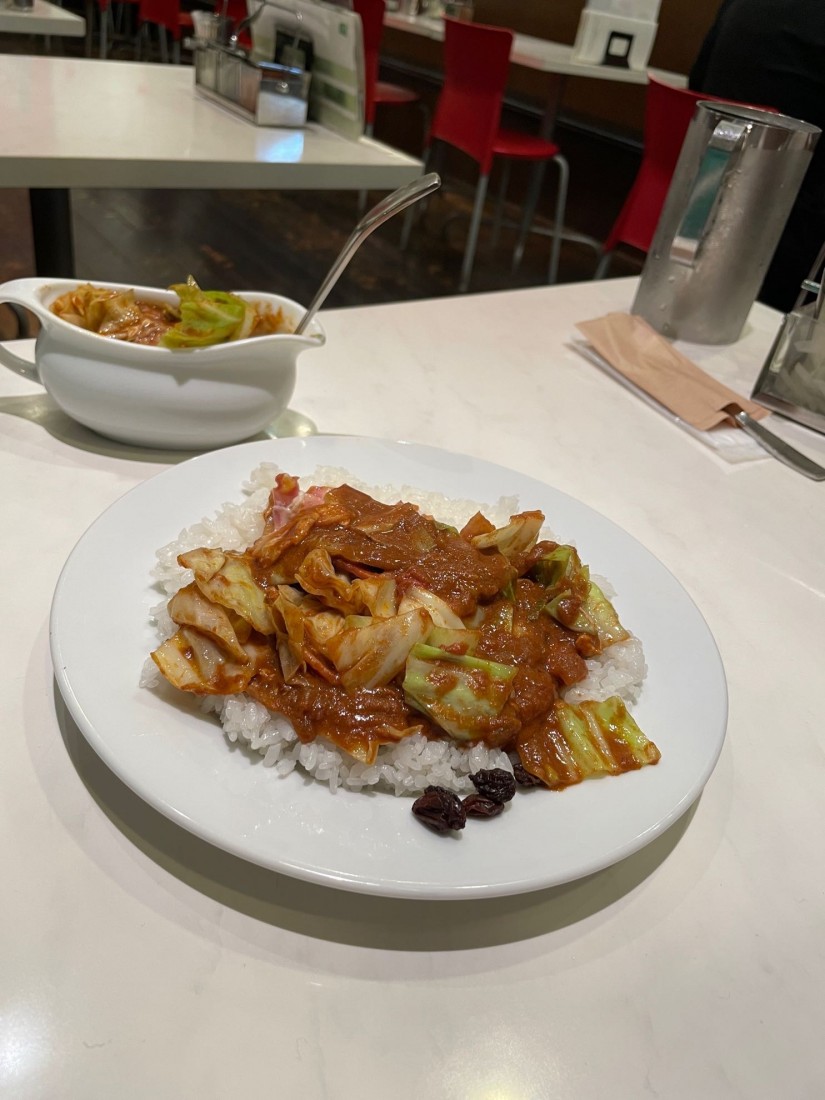 ベーコンエッグ野菜カトマトカレー 30辛