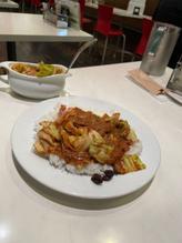 ベーコンエッグ野菜カトマトカレー 30辛