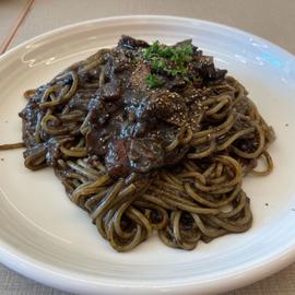 黒いカルボナーラ 🌶️🌶️