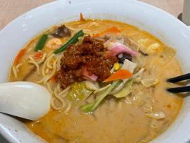 ピリ辛ちゃんぽん 麺1.5倍 標準2辛＋ピリカラドレッシング×4 合計6辛