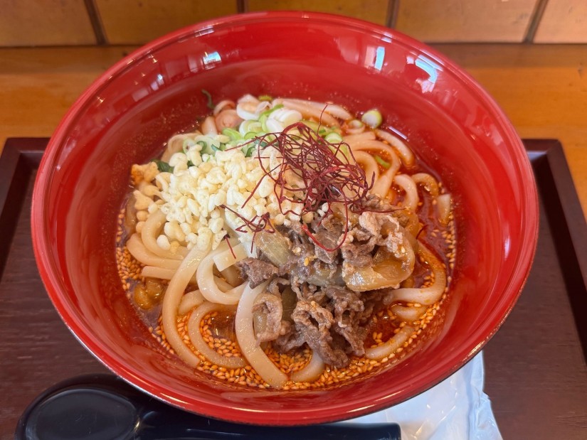 閻魔肉ぶっかけうどん 10辛🔥